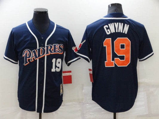 Youth San Diego Padres Tony Gwynn Player Navy Jersey