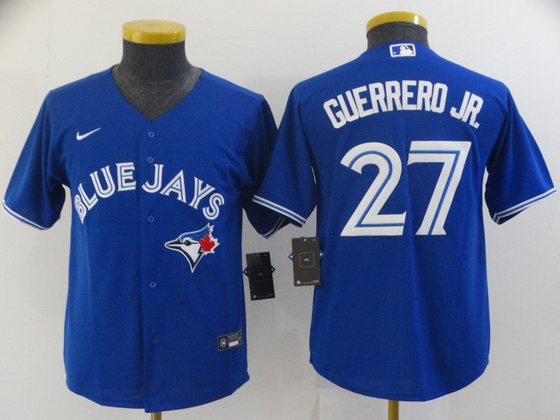 Youth Vladimir Guerrero Jr. # 27 Toronto Blue Jays Player Jersey
