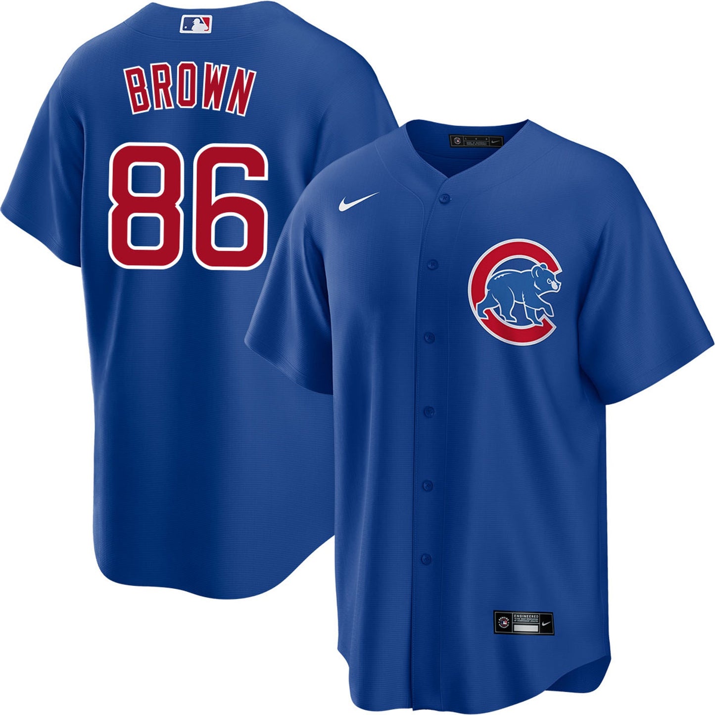 Men's Ben Brown Chicago Cubs Player Jersey