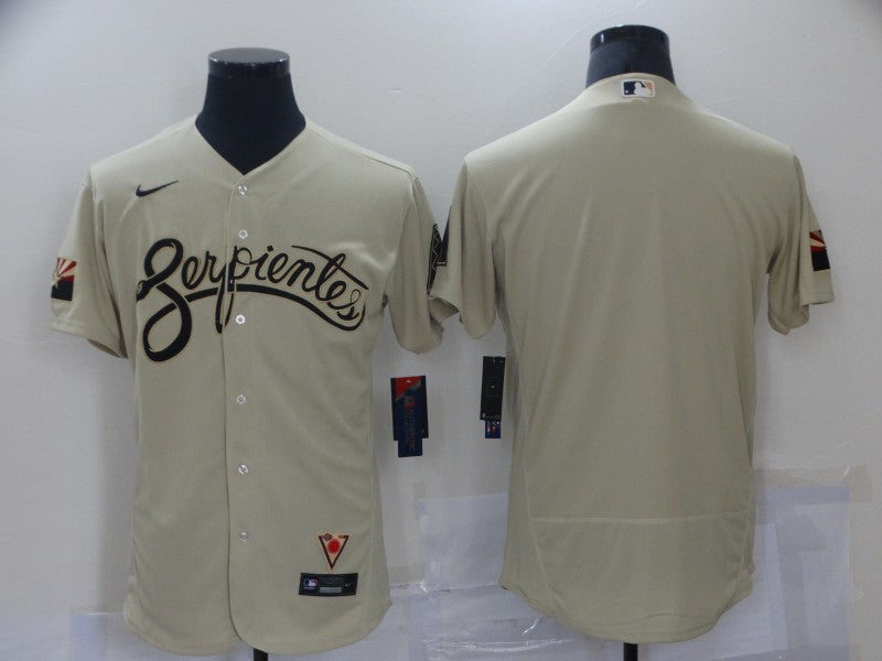 Men's Player_NAME #00 Custom Arizona Diamondbacks Gold 2021 City Connect Replica Jersey