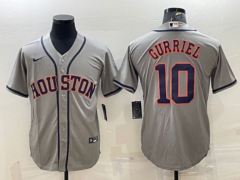 Men's Yuli Gurriel #10 Houston Astros Player Jersey